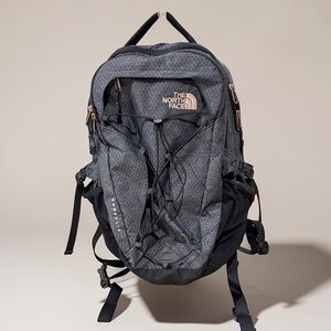 The North Face Women's Borealis Luxe Backpack - Grey & Rose Gold